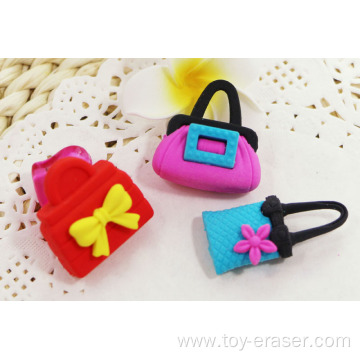 2014 new design fashion handbag eraser for promotional gift